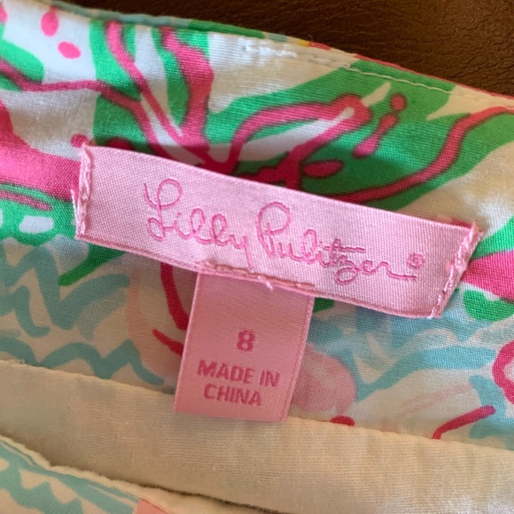 Lilly Pullitzer skort! Beautiful colors-Worn once! - Picture 2 of 5